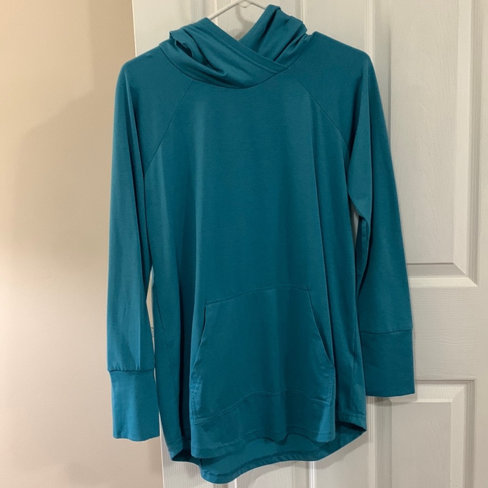 Lularoe Blue Hoodie Medium